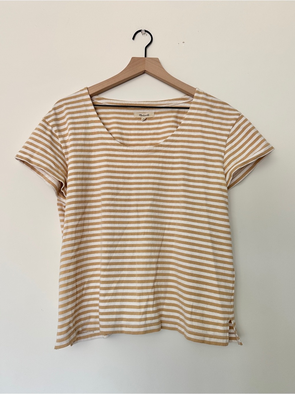 Madewell Short Sleeve Striped Tee Top
